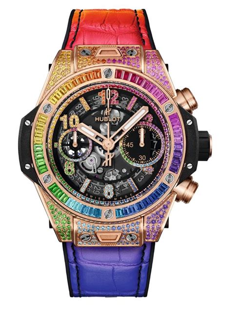 hublot rainbow replica|duplicate hublot watches.